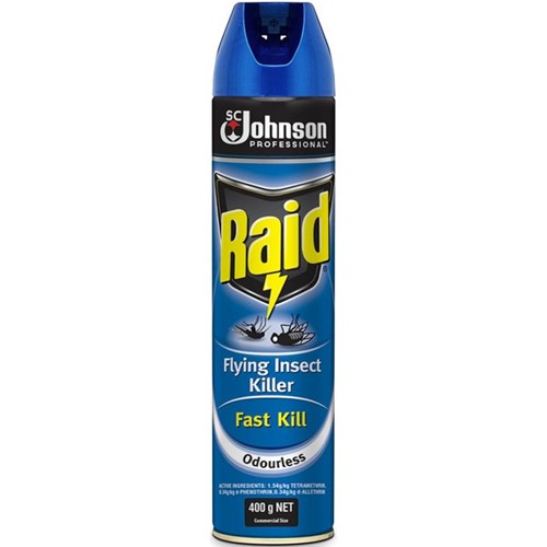 Raid Flying Insect Killer Spray Odourless 400g