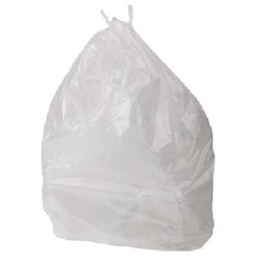 Rubbish Bags Large 700x950mm 70L White, Carton of 600