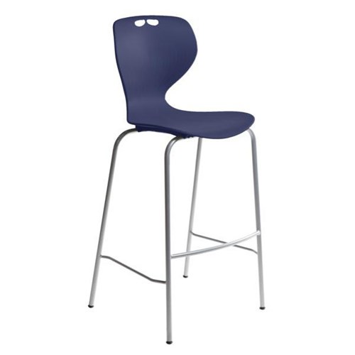 Mata Bar Stool 750mm Blue