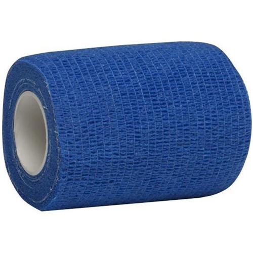 Cohesive Bandage Visually Detectable 50mmx4.5m Blue