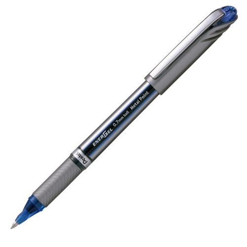 Pentel Energel Blue Rollerball Gel Pen 0.7mm Fine Tip