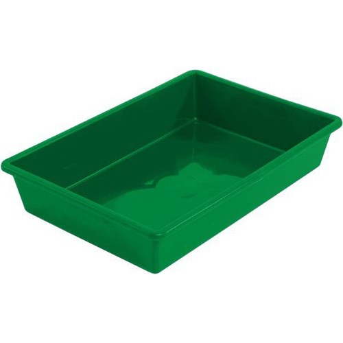 Taurus Tote Storage Tray Small 75mm Deep Green