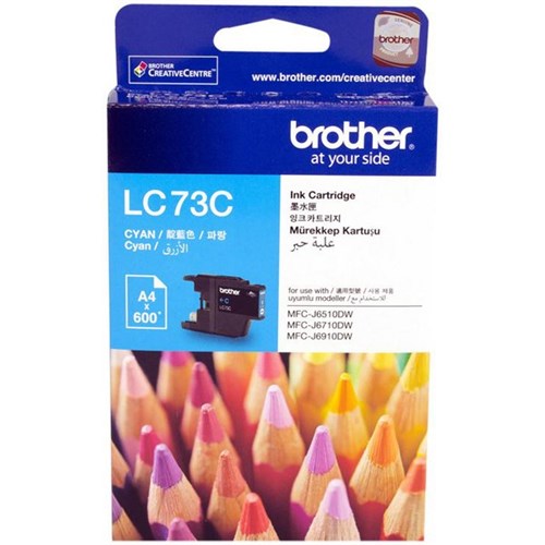 Brother LC73C Cyan Ink Cartridge