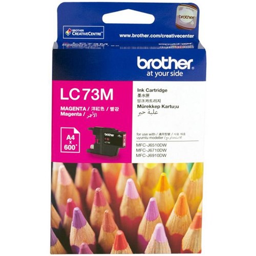 Brother LC73M Magenta Ink Cartridge