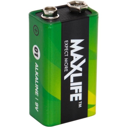 Maxlife Alkaline Battery 9 Volt