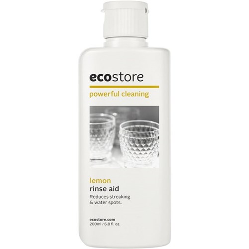 ecostore Dishwasher Rinse Aid Lemon 200ml