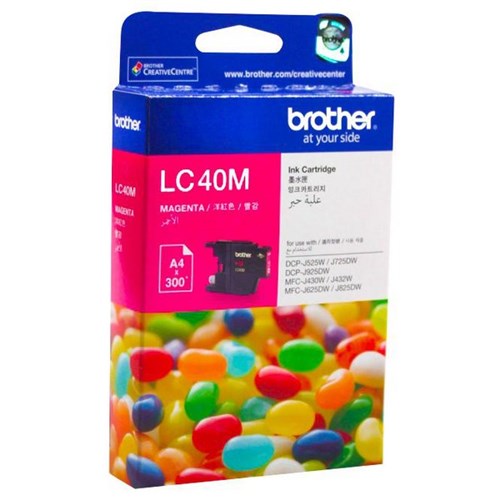 Brother LC40M Magenta Ink Cartridge