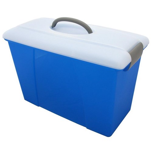 Marbig Suspension File File Carry Case Blue