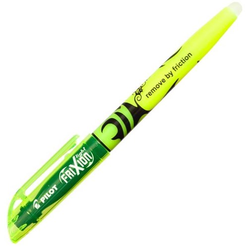 Pilot Frixion Erasable Highlighter Neon Yellow