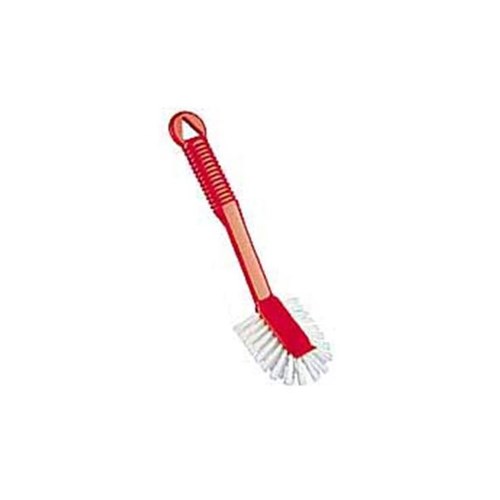 Radial Dishwashing Brush Red