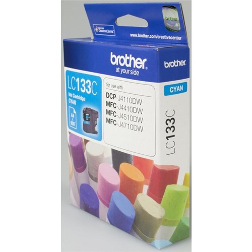 Brother LC133C Cyan Ink Cartridge