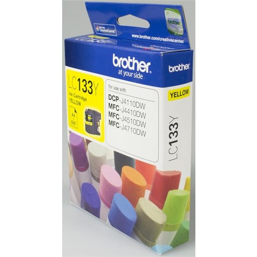 Brother LC133Y Yellow Ink Cartridge