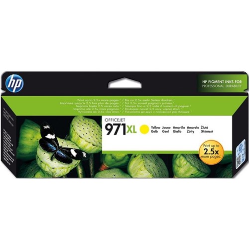 HP 971XL Yellow Ink Cartridge High Yield CN628AA