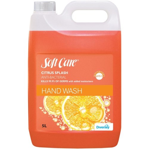 Soft Care Antibacterial Hand Wash Citrus Splash 5L