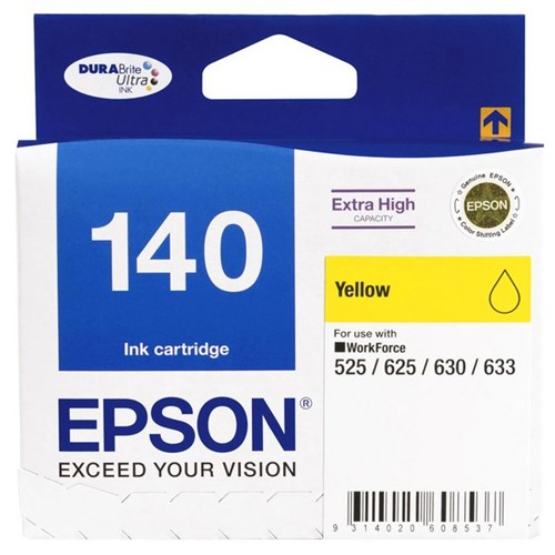 Epson 140 Yellow Ink Cartridge C13T140492