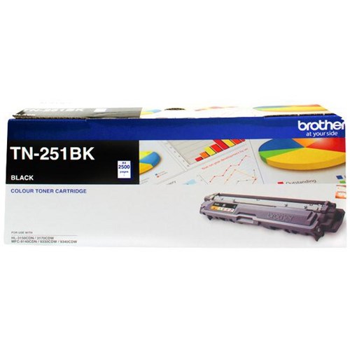 Brother TN-251BK Black Laser Toner Cartridge