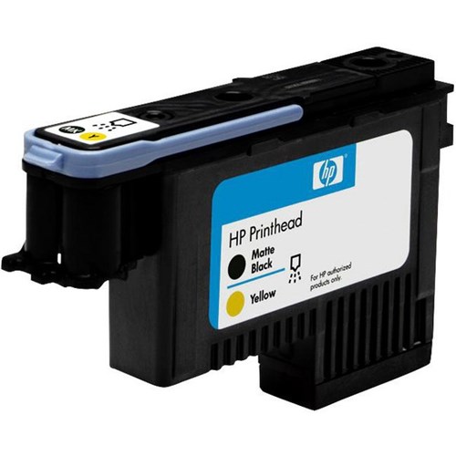 HP 72 Matte Black & Yellow Printhead C9384A