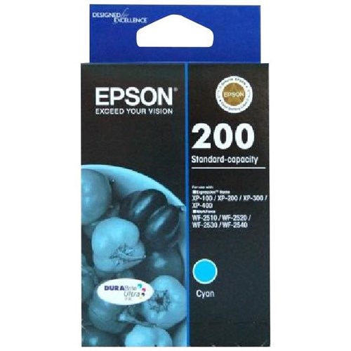 Epson 200 Cyan Ink Cartridge C13T200292