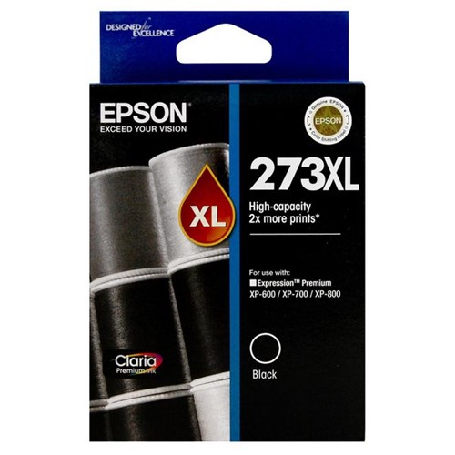 Epson 273XL Black Ink Cartridge High Yield C13T274192