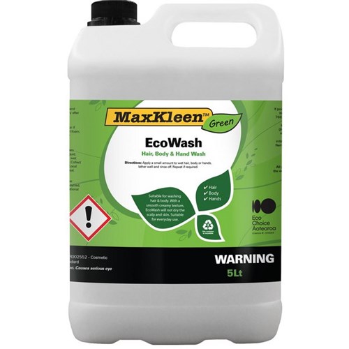 MaxKleen Green EcoWash Hair & Body Wash 5L