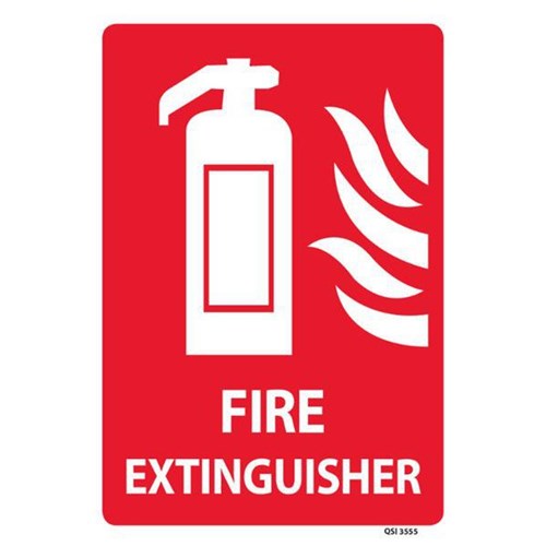 Fire Extinguisher Safety Sign 240x340mm