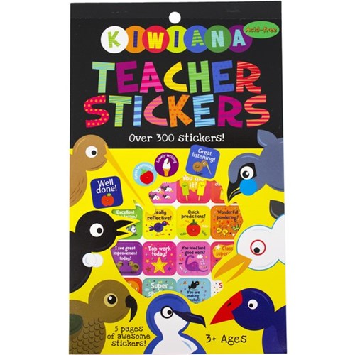 Merit Stickers Kiwiana Teacher Set, Pack of 300