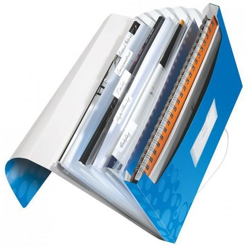 Leitz WOW Project Divider File A4 Blue