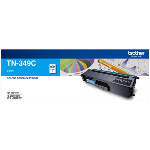 Brother TN-349C Cyan Laser Toner Cartridge