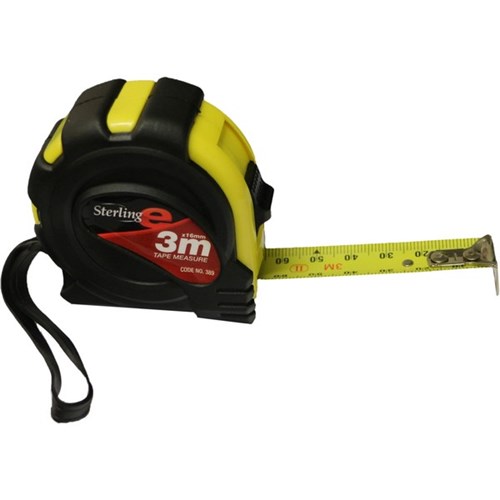 Sterling TapeTech Tape Measure Metric 3m