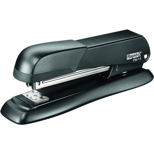 Rapid FM14 Full Strip Metal Stapler 25 Sheet Black