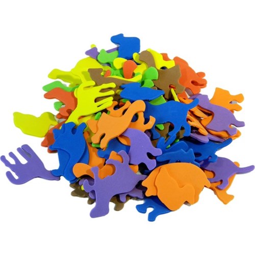 Craft Foam Animals, Pack of 100