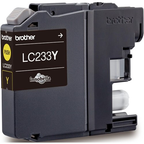 Brother LC233Y Yellow Ink Cartridge