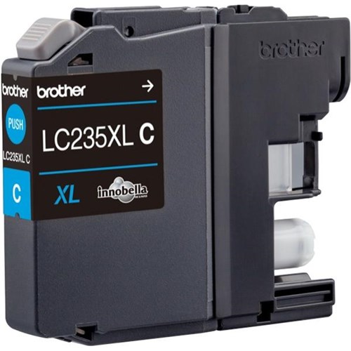 Brother LC235XL-C Cyan Ink Cartridge High Yield