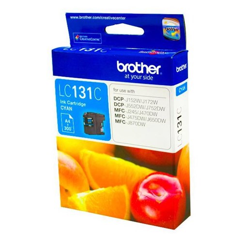 Brother LC131C Cyan Ink Cartridge