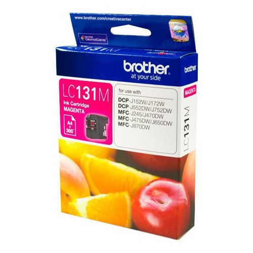 Brother LC131M Magenta Ink Cartridge