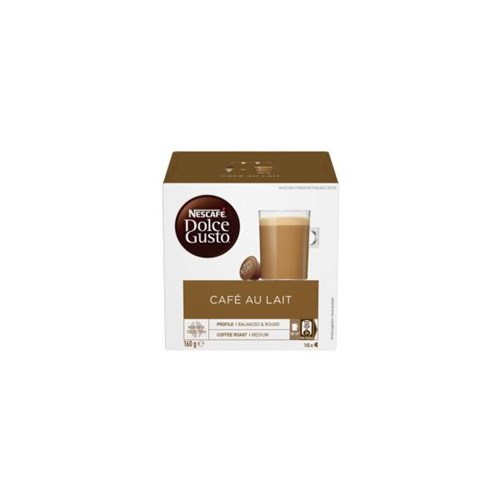 NESCAFÉ Dolce Gusto Café Au Lait Coffee Capsules, Box of 16