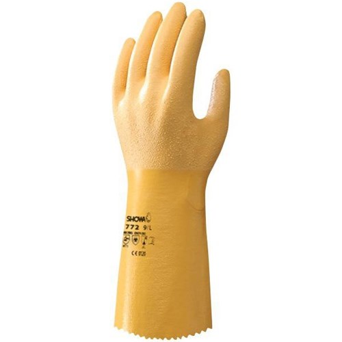 Showa 771 Nitrile Gloves 300mm Gauntlet XL