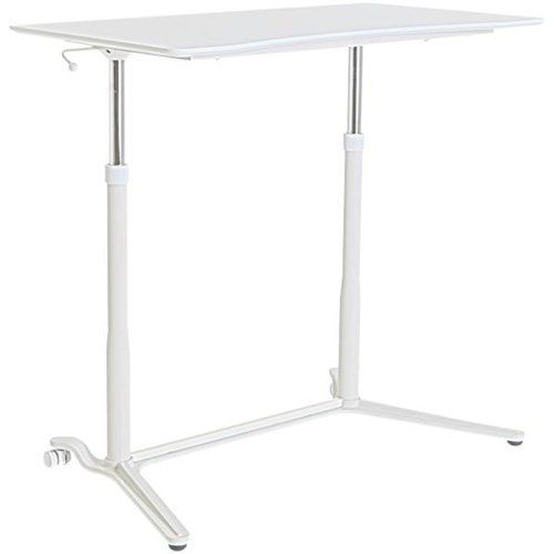 Wave Height Adjustable Desk 1040mm White