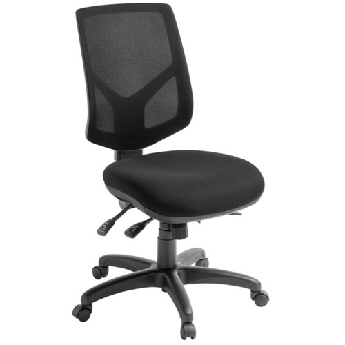 Eden Office Crew Task Chair High Mesh Back Black