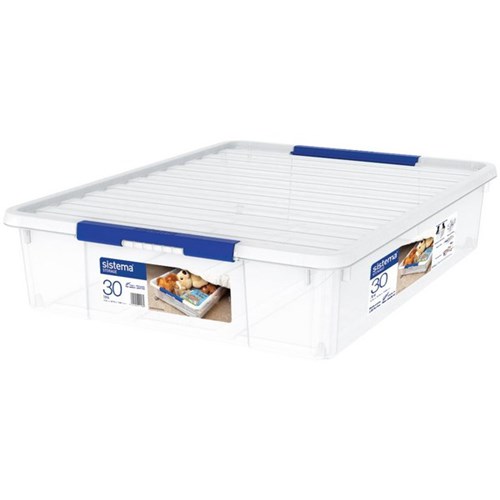 Sistema Storage Bin With Lid 30L