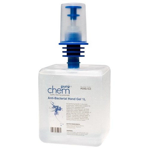 Pure Chem Hand Sanitiser Gel 1L