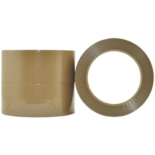 Pomona S93 Packaging Tape 48mm x 100m Tan, Carton of 36