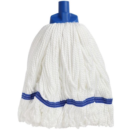 Edco Microfibre Mop Head Round Blue 350g