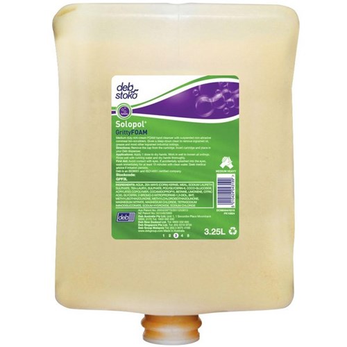 Deb Stoko GrittyFoam Hand Wash Cartridge 3.25L