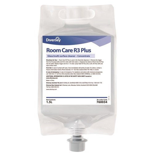 Room Care R3 Plus Glass Cleaner Concentrate 1.5L