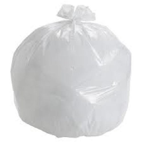 Wheelie Bin Bag White 240L 35 Micron, Pack of 25