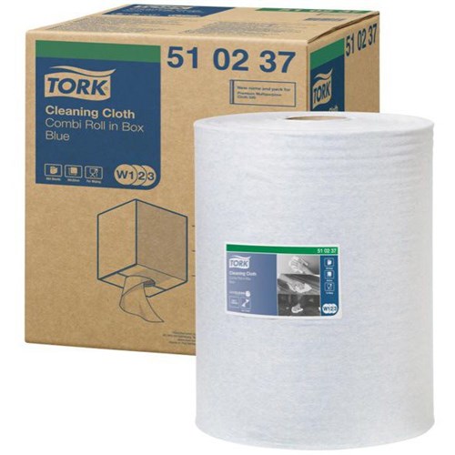 Tork Multipurpose Cleaning Cloth Roll 1 Ply 510 Blue