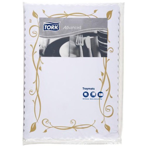 Tork Botanical Tray Mat 505x35mm, Carton of 10 packs