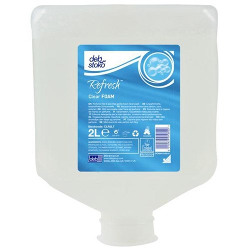 Deb Foam Wash Clear 2L