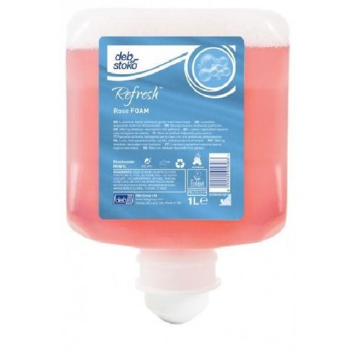 Deb Stoko Foam Wash Rose 1L